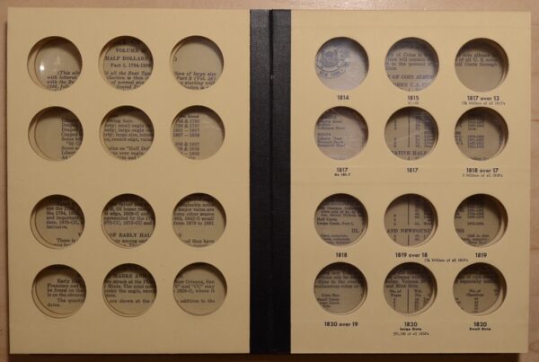 Library of Coins Volumes 45, 46 and 47, Early Half Dollars Part 1 (1794-1836), Part 2 (1836-1861), Part 3 (1861-1891), Complete Set - Image 2