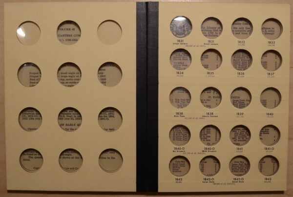 Library of Coins Volumes 43 and 44, Early Quarters Part 1 (1796-1854) and Part 2 (1854-1891), Complete Set - Image 2