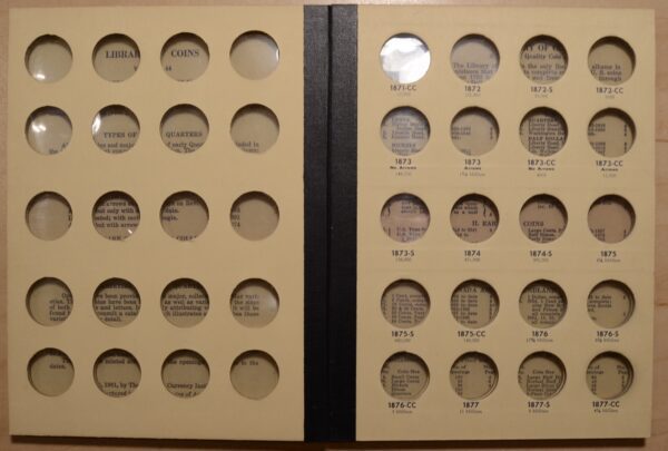 Library of Coins Volumes 43 and 44, Early Quarters Part 1 (1796-1854) and Part 2 (1854-1891), Complete Set - Image 3