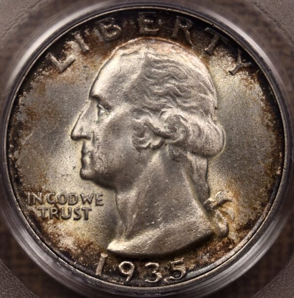 1935 Washington Quarter PCGS MS64