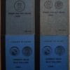 Set of 4 Different Printings of Library of Coins Volume 21-A, Kennedy Head Half Dollars (1964-)
