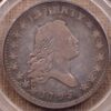 1795 O.106 T-30 R6 Flowing Hair Half Dollar PCGS F12 CAC