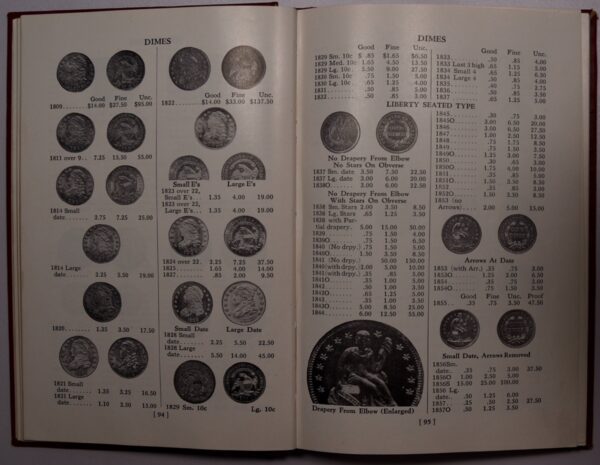 A Guide Book of United States Coins, 1953/54; Red Book 6th Edition, by R.S. Yeoman - Image 2