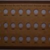 Wayte Raymond small size boards for 2c and 3c pieces, complete - Image 2