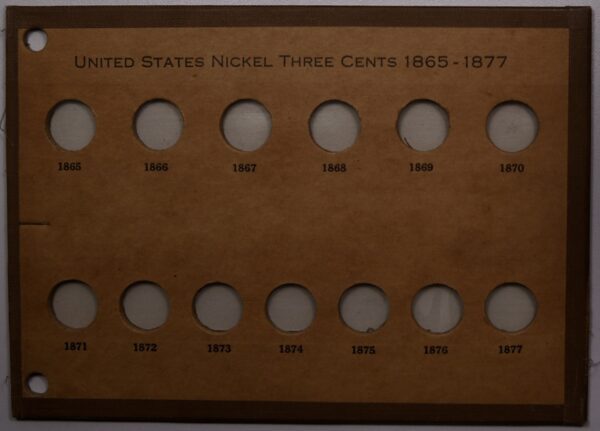 Wayte Raymond small size boards for 2c and 3c pieces, complete - Image 3