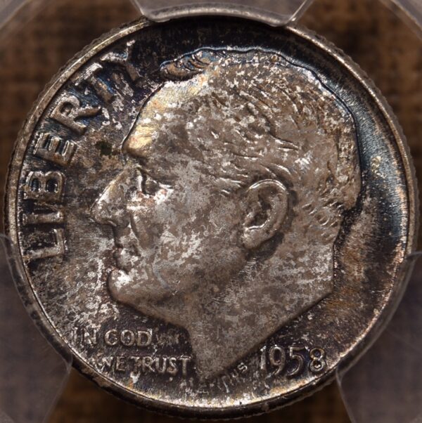 1958 Roosevelt Dime PCGS MS66, from the "Mint Set deal"