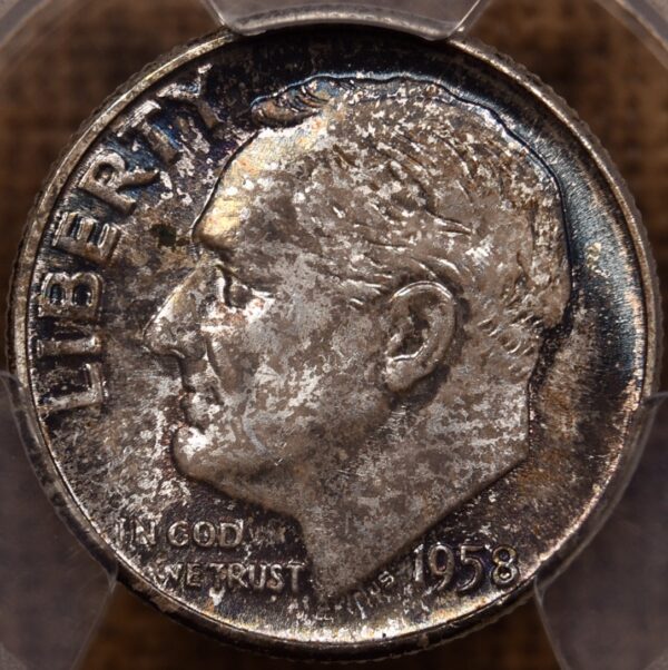 1958 Roosevelt Dime PCGS MS66, from the "Mint Set deal" - Image 2