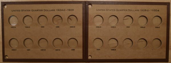 Wayte Raymond National boards for Standing Liberty Quarters, complete - Image 2