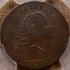 1793 S.4 Chain Periods Flowing Hair Large Cent PCGS VF35