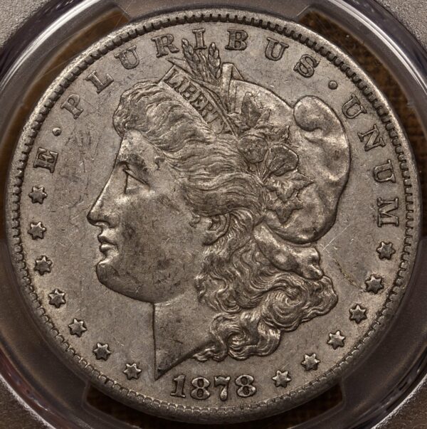 1878-CC Morgan Dollar, PCGS AU50