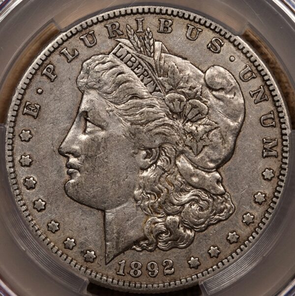 1892-S Morgan Dollar CACG XF40