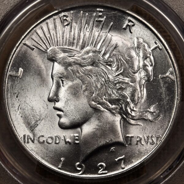 1927-S Peace Dollar PCGS MS63