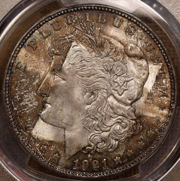 1921 Morgan Dollar PCGS MS64 CAC - Image 4