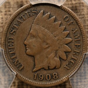 1908-S Indian Cent PCGS VF25