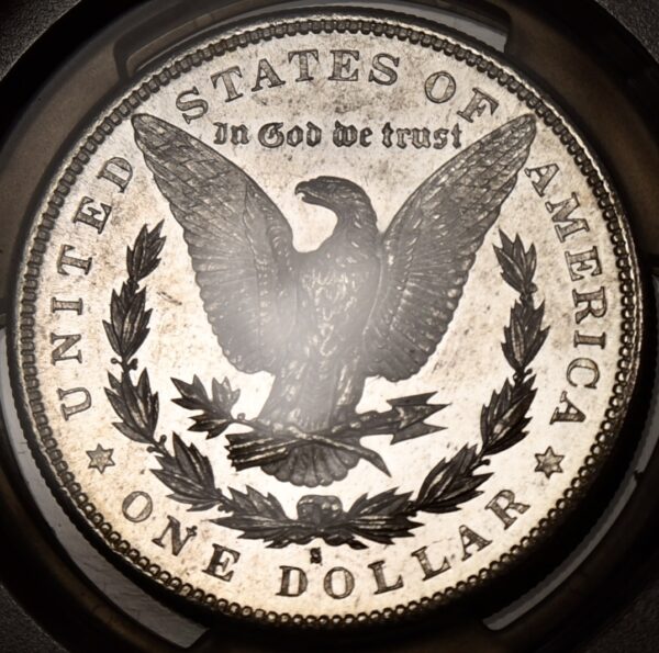 1881-S Morgan Dollar, PCGS MS63 PL - Image 4
