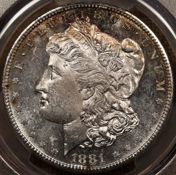 1881-S Morgan Dollar, PCGS MS63 PL