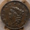 1817 N.9 13 Stars Coronet Head Large Cent, PCGS AU53 CAC