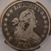 1806 O.116 T-20 Pointed 6 with Stem Draped Bust Half Dollar, CACG VG10