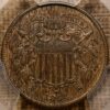 1864 Large Motto Two Cent Piece, PCGS AU58
