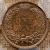 1886 Type 2 Indian Cent, PCGS MS63 BN CAC - Image 2