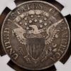1807 O.104 T-5 Draped Bust Half Dollar, NGC VF30 CAC - Image 2