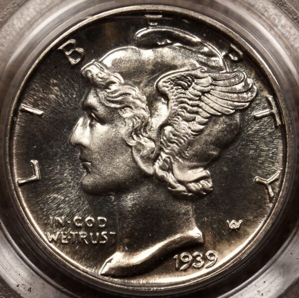 1939 Proof Mercury Dime, PCGS PR66 CAC
