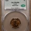 1909 Matte Proof Lincoln Cent, CACG PR64 RB - Image 4