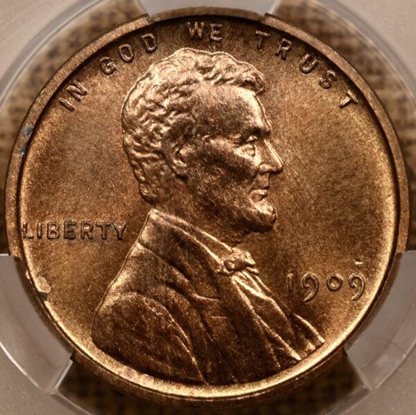 1909 Matte Proof Lincoln Cent, CACG PR64 RB