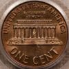 1972 Double Die Obverse Lincoln Cent, PCGS MS63 RB CAC - Image 2