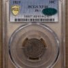 1825 JR-1 R4 Capped Bust Dime, PCGS XF40 CAC - Image 4
